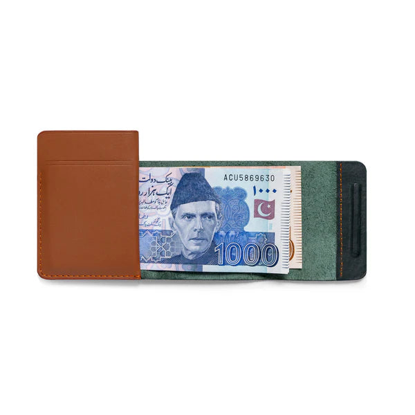 FOLD - a foldable leather wallet