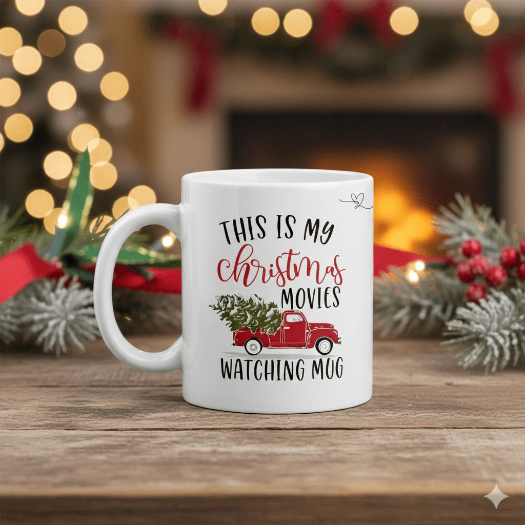 Mug - This is my christmas movies watching mug
