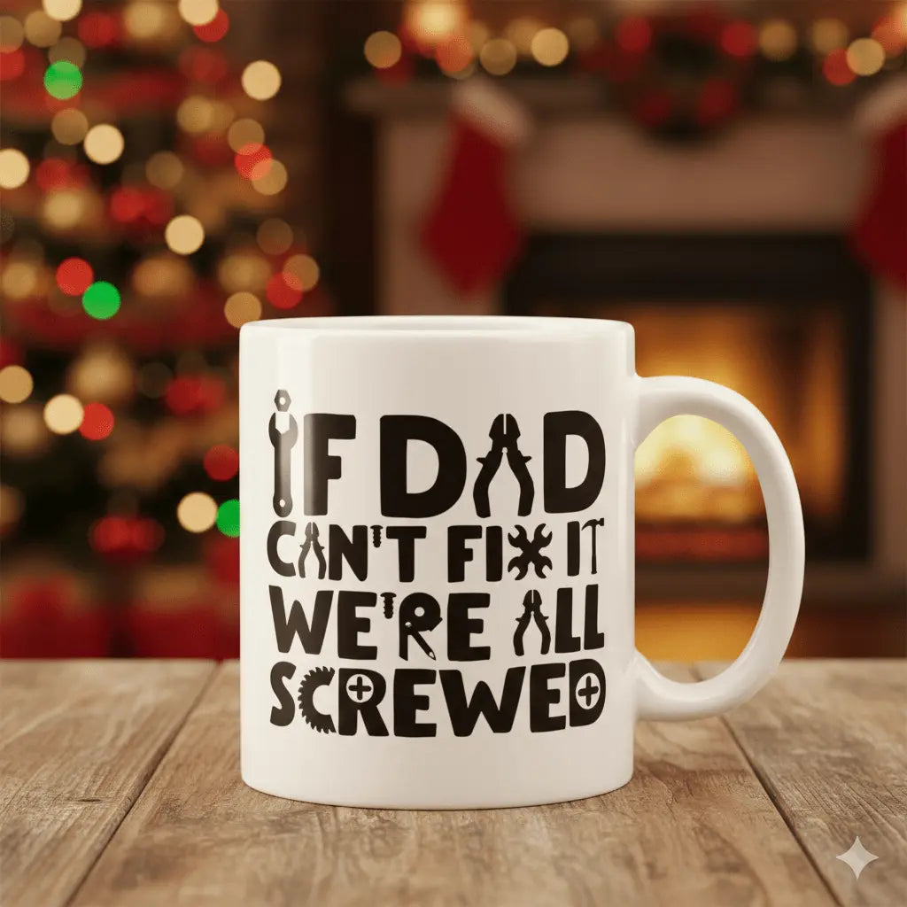 Mug - If dad can't fix it, we are all screwed