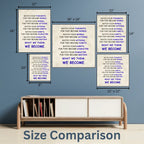 Wall Art - What we think, we become